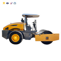 Contrôles simples Machine à rouleaux diesel Compacteur à opération facile Prix du rouleau de route de 10 tonnes