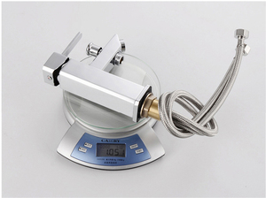 Robinet de lavabo moderne en <span class=keywords><strong>laiton</strong></span> à poser sur le comptoir <span class=keywords><strong>avec</strong></span> <span class=keywords><strong>douchette</strong></span> à main, <span class=keywords><strong>mitigeur</strong></span> chaud/froid pour salle de bain - Prix usine - Product Image 6