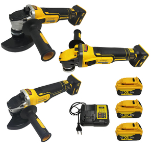 Juego <span class=keywords><strong>de</strong></span> Herramientas Eléctricas Inalámbricas FAaotu Requirements Electric <span class=keywords><strong>Walt</strong></span> 20V: Amoladora Angular, Destornillador, Llave <span class=keywords><strong>de</strong></span> Impacto y Taladro <span class=keywords><strong>de</strong></span> Impacto - Product Image 1