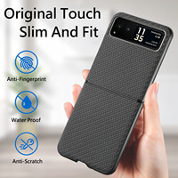 Étui en cuir PU effet peau pour Motorola Moto Razr 70 60 Pro 5G, coque antichoc minimaliste pour écran pliable