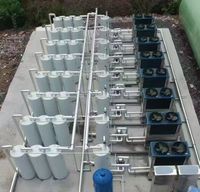 Réservoirs d'eau émaillés 100L-1000L, Série modulaire 455L - Réservoirs d'eau chaude connectés
