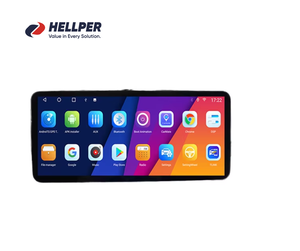 Heller 12.3 inch phổ 4 + 64GB <span class=keywords><strong>Android</strong></span> 11 âm thanh xe hơi Video Player GPS navigation hệ thống đa phương tiện màn hình cho bảng điều khiển - Product Image 1