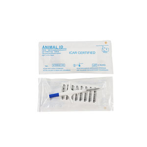 عينة مجانية رقاقة RFID مع محاقن PVC ICAR معيار EM4305 رقاقة معرف الحيوان لتحديد الحيوانات الأليفة - Product Image 1