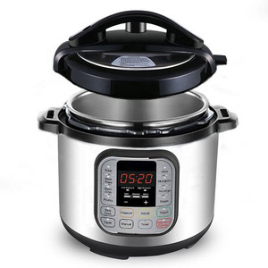 Cuisinière 6L avec plaque chauffante en acier inoxydable, contrôle numérique du minuterie, pour usage domestique, hôtelier et commercial, multifonctionnelle - Product Image 1