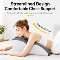 Oreiller ergonomique personnalisable en mousse à mémoire de forme pour couples, idéal pour dormir et lire, soutien optimal, lavable, Kamasutra