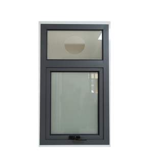 Sistema de ventana abatible de aluminio <span class=keywords><strong>isotérmico</strong></span> moderno Prima, vidrio deslizante para villas, hoteles, nueva aleación de aluminio Brokass Villasen - Product Image 2