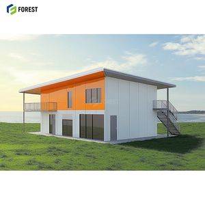 Installation de stockage modulaire avec échelle d'évacuation en cas d'incendie et système de panneaux ISO - Product Image 1