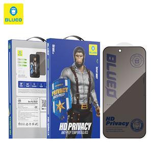 Protector de Pantalla de Vidrio Templado Anti-Espía BLUEO para <span class=keywords><strong>iPhone</strong></span> 17 16 15 14 <span class=keywords><strong>13</strong></span> 12 11 Pro Max <span class=keywords><strong>Mini</strong></span> SE - Product Image 1