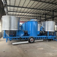 Four de séchage mobile à petite échelle de séchoir à grains de Chine