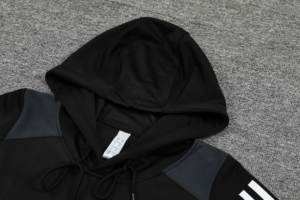 Sweat-shirt à capuche imprimé demi-zip à séchage rapide pour l'automne-hiver, tenue d'entraînement, clubs européens Manchester 25/26 - Product Image 3