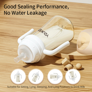 Biberón de Entrenamiento para Bebés al por Mayor, 300 ml, para Niñas, Niños Pequeños y Recién Nacidos - Product Image 5