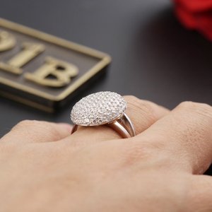 Anillo de Plata de Ley con Diamantes Americanos Estilo Crepúsculo - Product Image 3