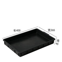 Salle blanche conducteur antistatique 20 broches emballage plat conteneurs d'expédition Ram et Cpu plateaux antistatiques outils de réparation de voiture plateau Esd