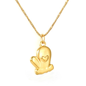 Collar de Acero Inoxidable Chapado en Oro de 18k con Colgante de Telaraña de Halloween para Mujer, Joyería de Fiesta con Dijes Temáticos - Product Image 5