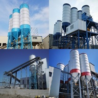 Mezcladora de Concreto Eléctrica Comercial Portátil, de Venta Caliente, con Control PLC, 1 Año de Garantía, Monitoreo Remoto, Alta Calidad