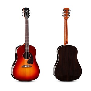 กีตาร์โปร่ง Alston J45 รุ่น All Solid Mahogany Neck Rosewood Fretboard High Gloss ขนาด 41 นิ้ว ทรง Shoulder Dreadnought หน้าไม้ Spruce แท้ - Product Image 5