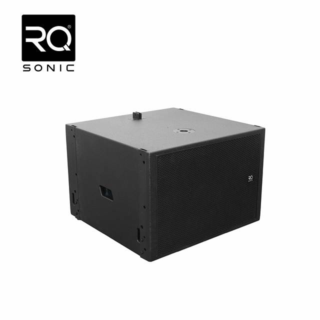 RQSONIC CS18A10 Active Subwoofer 18 Pouces Deep & Powerful Bass Audio 18 Inch Subwoofer for Line Array Systems