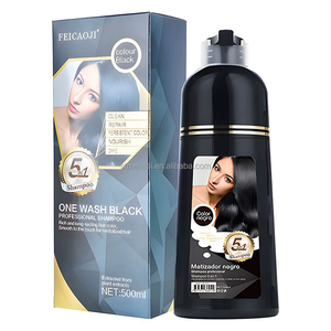 Dropshipping, venta al por mayor, champú para tinte <span class=keywords><strong>de</strong></span> cabello <span class=keywords><strong>de</strong></span> jengibre, negro permanente instantáneo <span class=keywords><strong>Natural</strong></span> para mujeres y hombres, tecnología <span class=keywords><strong>de</strong></span> vacío - Product Image 1