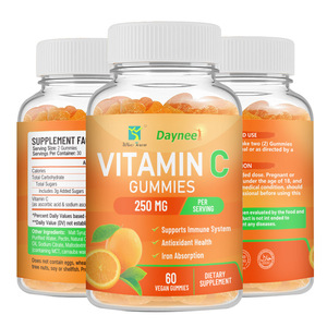 Bonbons gélifiés à la vitamine C Winstown 250 mg, suppléments de vitamine C, gélifiés, complément alimentaire, gélifiés à la vitamine C Daynee - Product Image 4