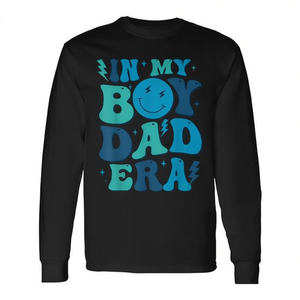 Camiseta de manga larga con gráfico retro de In My Boy Dad Era, camiseta para el día del padre, camiseta para papá e hijo - Product Image 2