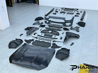 Kit de conversion extérieur complet pour la Classe C W206 2022-2023, mise à niveau sport vers C63S AMG avec calandre, pare-chocs et diffuseur