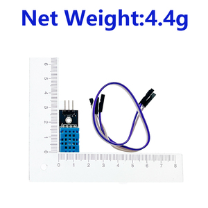 وحدة استشعار درجة الحرارة والرطوبة الرقمية OKY3068 DHT11 مع شاشة LCD لمشاريع أردوينو - Product Image 4