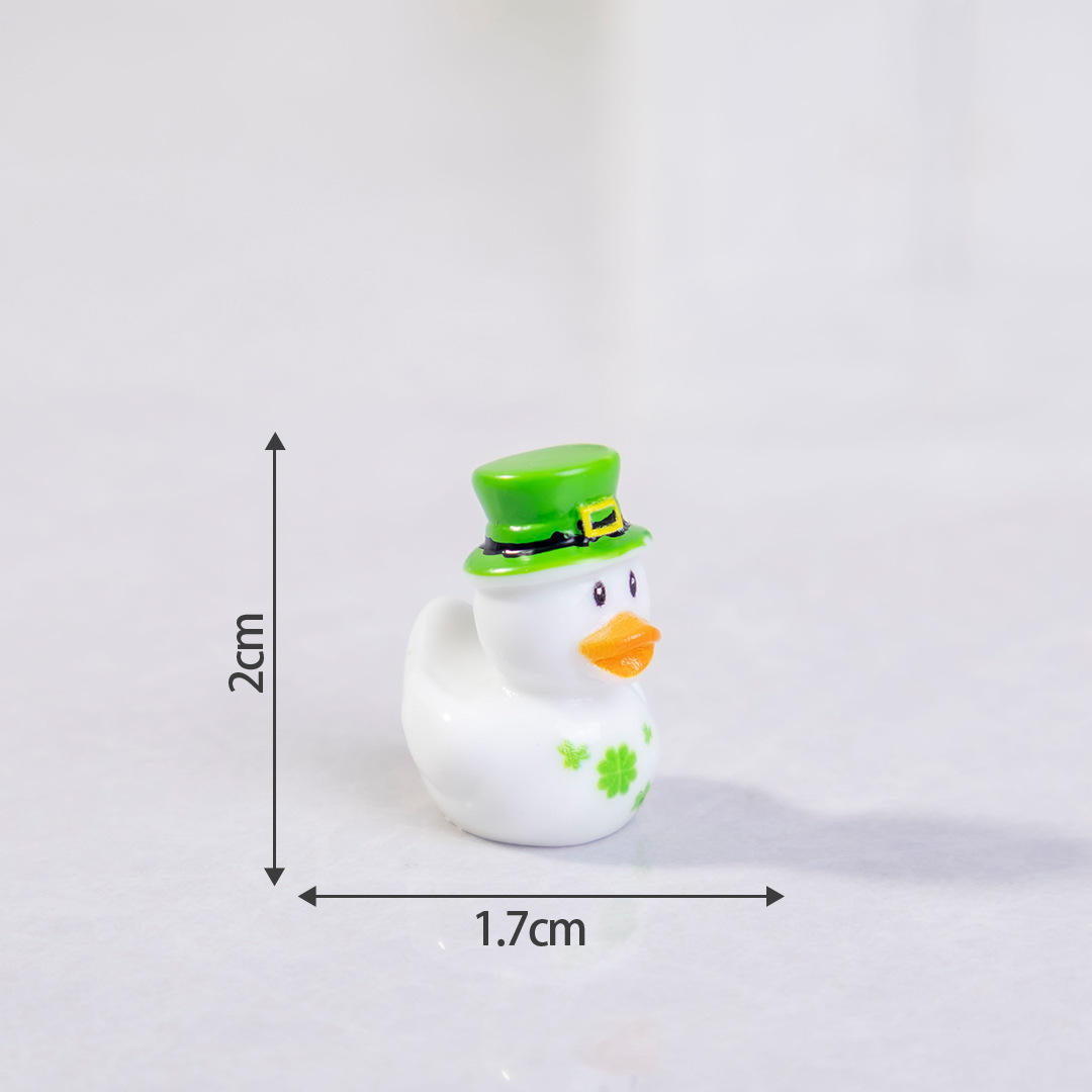 เป็ดใบโคลเวอร์สี่แฉกหน้าสดใส