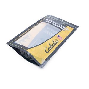 Logo personnalisé imprimé surface brillante emballage d'étui <span class=keywords><strong>de</strong></span> pistolet ambidextre pochette debout avec fenêtre transparente et trou rond - Product Image 6