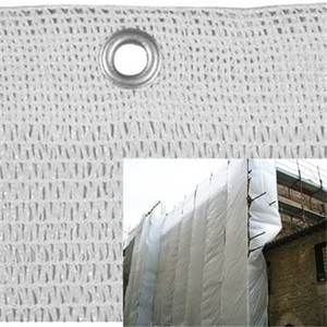 Filet de protection pour échafaudage blanc 1.8x10m pour outil de tournage - Product Image 2