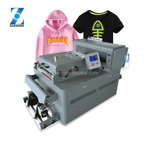 Zsurname high speed dtf all-in-one printer 30cm dtf inkjet printer pet film industrial dtf printer a3