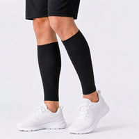 Attelle de compression extra large pour mollets 20-30 mmHg, qualité médicale, couleur chair, unisexe, pour la circulation sanguine, lymphœdème, bariatrique