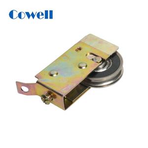 <strong>Stock</strong> Now Cowell Modern Top-Notch Adjustable Steel U-Groove <strong>Rollers</strong> Zinc Coating 4mm Thickness Low Noise for Patio Doors Window - Product Image 3