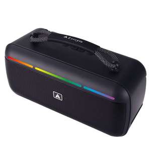 New AI-02S 20W Portable Outdoor for V5.3 <b>Speaker</b> RGB LED 2400mAh Battery Computer Low-Volume <b>Amplifier</b> FM Radio Home Gift - Product Image 6