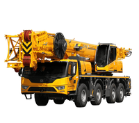 Grue tout-terrain XCA120G7-1H de 120 tonnes, portée 30 m, flèche 60 m, la mieux notée pour l'installation et l'entretien de turbines éoliennes