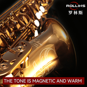 Instruments de musique Haute F #   Saxophone <span class=keywords><strong>alto</strong></span> Eb Key Golden Lacquer, le son est magnétique et chaud, 9902 - Product Image 3