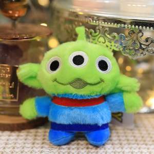Three-eyed Tiktok Internet Popular 12cm <b>Doll</b> New 4 Inch Keychain Pendant Stall Cotton Material Grab Machine Toy Gift - Product Image 2