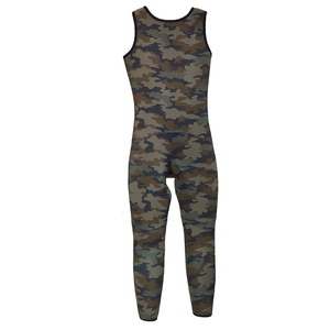 Spearfishing แผ่นรองดำน้ำ7มม.,ชุดดำน้ำลายพรางชุดเว็ทสูทแบบเปิดเซลล์ขนาด7มม. - Product Image 6