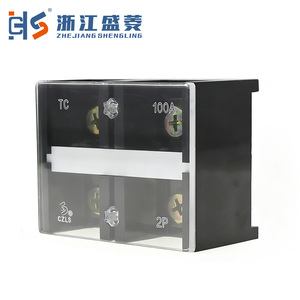 CZLS Zweiwege 100A 2P Barrier Terminal Block TC-1002 industriellen Einsatz Schraub draht anschluss Hochs trom - Product Image 4