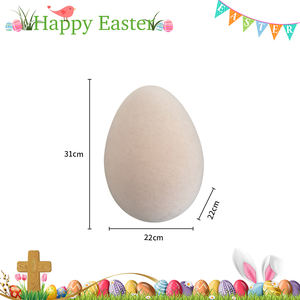 Aangepaste Grote 35Cm Easter Egg Decoraties Gigantische Grote Vakantie Benodigdheden Voor De Jacht Op Paaseieren - Product Image 2