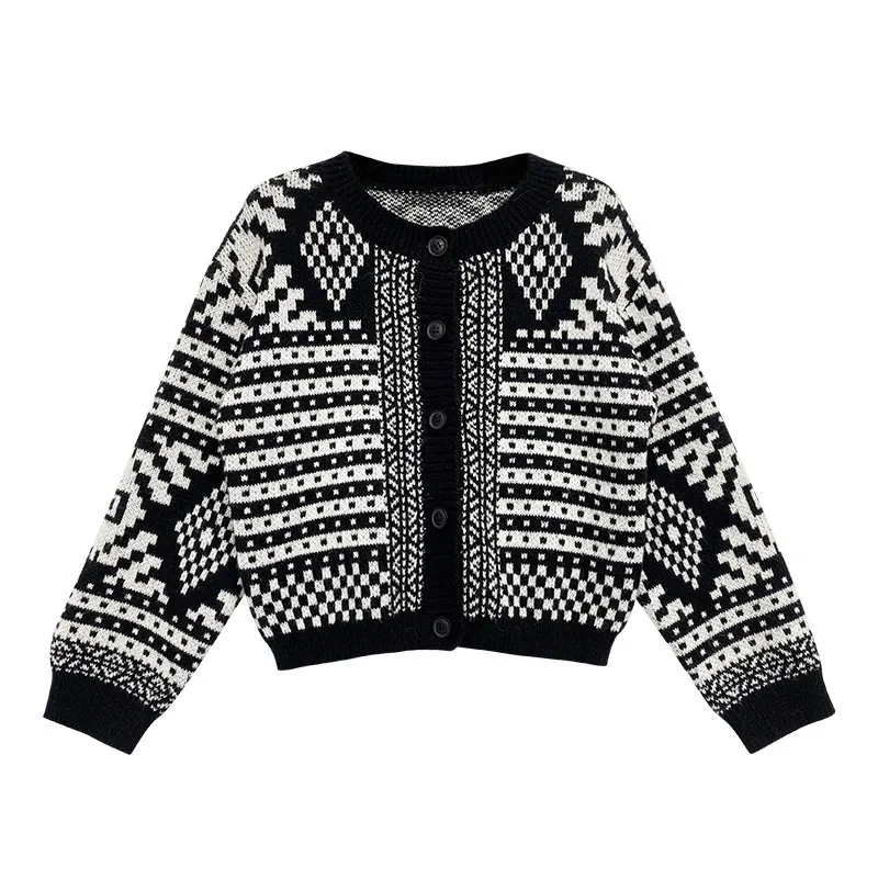 Hot selling winter women's sweater Korean fashion thick knitted custom cardigan sweater women's wholesale