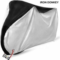 IRONDONKEY housse de pluie de vélo 210D housses de vélo étanches fabriquées en Nylon Durable Protection contre la pluie contre la poussière solaire motos électriques