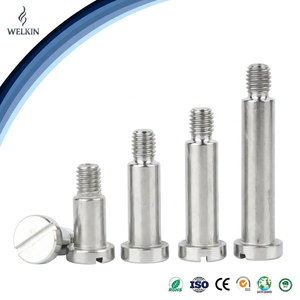 Slotted Step <b>Screw</b> Stainless Steel 304 Precision CNC Machined Shoulder Bolt M3 M4 M5 Polished Industrial Fastener Hardware Part - Product Image 1