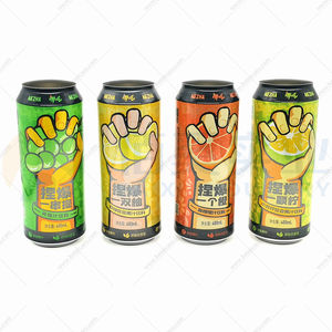 Enerji içeceği içeceği için 330ml 500ml içecek kutuları alüminyum kutular - Product Image 1