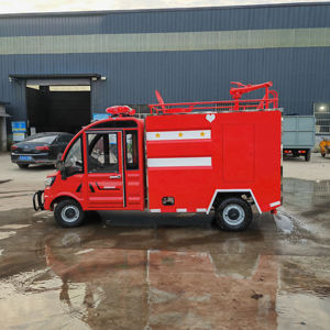 <span class=keywords><strong>Camion</strong></span>-citerne électrique miniature de haute qualité pour la lutte contre les incendies, 4x2, équipement de sauvetage, prix bas - Product Image 2