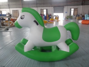 SIBO Bouncy Horse Animals Hopper Inflable Bouncing Horse Jumping Animals para niños pequeños Ride On Hopping Toys - Product Image 3