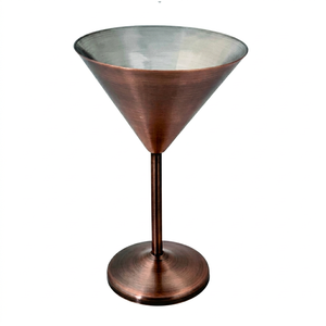 Wedding Tumbler Martini <b>Wine</b> Glass Antique Color Stainless Steel <b>Goblet</b> Luxury Champagne Glass for Bar Party - Product Image 1