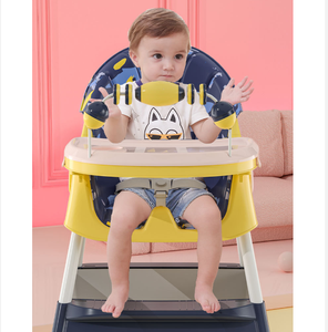 Seggiolone per bambini seggiolone convertibile per bambini piccoli seggiolini con vassoio, seggioloni con centro attività per bambini - Product Image 3
