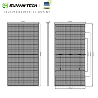 Panneaux solaires blancs de rendement élevé Placa Painel solaire 560 watts 555w 570w panneau solaire de 575 watts plaque photovoltaïque 560 w