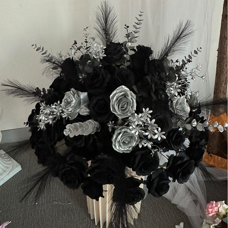 Black silvery