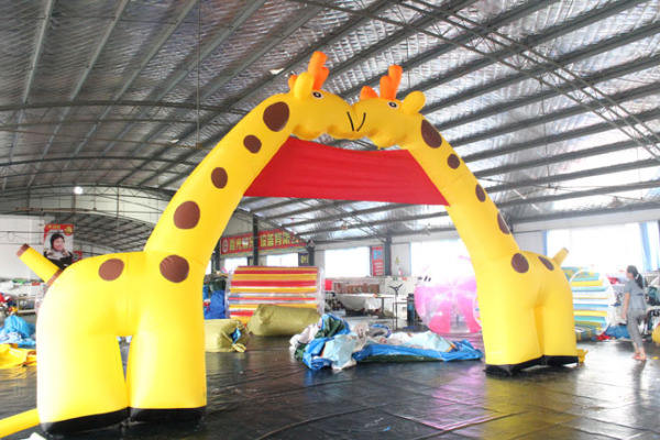 Glissière d'eau gonflable